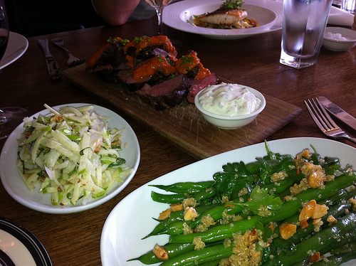 sous vide & chargrilled lamb leg for two - Clarences