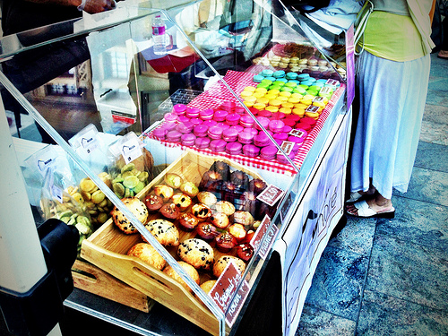 Macarons & treats at Twilight Markets