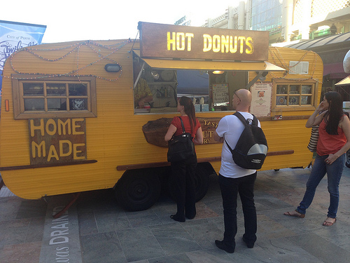 Polish donuts van!