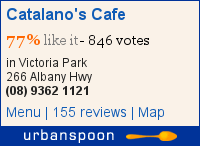 Catalano's Cafe on Urbanspoon