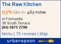 The Raw Kitchen on Urbanspoon