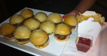 Mini Burgers at Hula Bula Bar