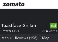 Toastface Grillah Menu, Reviews, Photos, Location and Info - Zomato