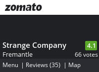 Strange Company Menu, Reviews, Photos, Location and Info - Zomato