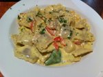 Catalano's Cafe, Victoria Park prawn & scallops ravioli, catalano\'s