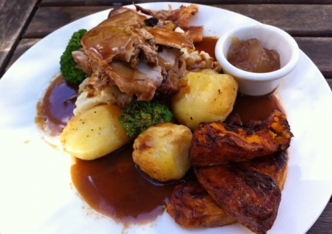 roastpork, rose & crown